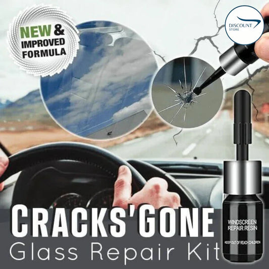 Windshield Automotive Glass Crack Nano Repair Fluid Kit