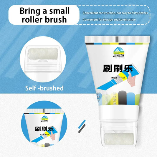 Wall repair paint roller
