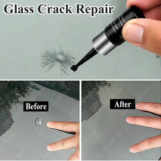 𝘽𝙪𝙮 1 𝙂𝙚𝙩 1 𝙁𝙧𝙚𝙚 Windshield Automotive Glass Crack Repair Fluid Kit