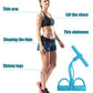 Pull Rope Resistance Band: 4-Tube Abs & Full Body Exerciser