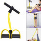 Pull Rope Resistance Band: 4-Tube Abs & Full Body Exerciser