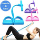 Pull Rope Resistance Band: 4-Tube Abs & Full Body Exerciser