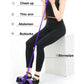 Pull Rope Resistance Band: 4-Tube Abs & Full Body Exerciser